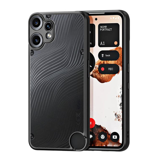 For Nothing CMF Phone 2 Pro DUX DUCIS Aimo Series TPU + PC Frosted Feel Phone Case(Black)