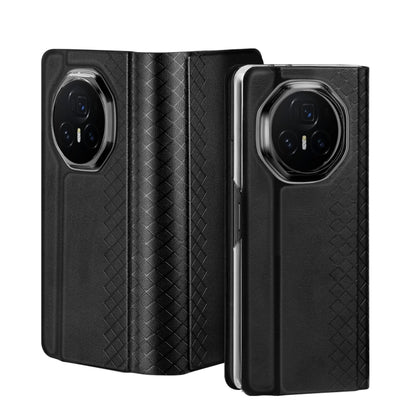 For Honor Magic V3 DUX DUCIS Bril Series PU + TPU Phone Case(Black) - Honor Cases by DUX DUCIS | Online Shopping UK | buy2fix