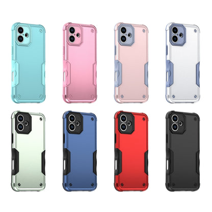 For iPhone 16 Plus Non-slip Shockproof Armor Phone Case(Mint Green) - iPhone 16 Plus Cases by buy2fix | Online Shopping UK | buy2fix