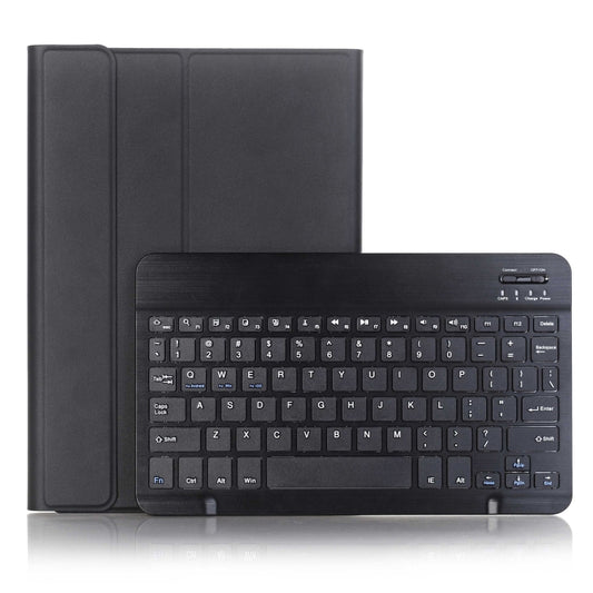 For Samsung Galaxy Tab S9 A710B Candy Color TPU Bluetooth Keyboard Leather Tablet Case with Pen Holder(Black) - Samsung Keyboard by buy2fix | Online Shopping UK | buy2fix