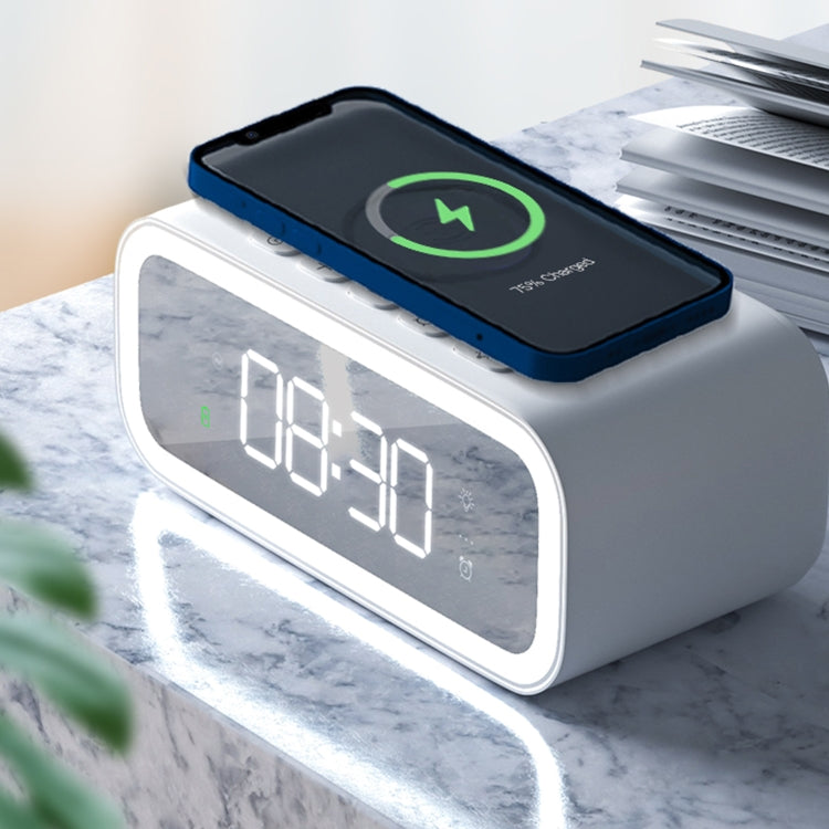 WIWU Wi-W015 15W Time Wireless Charger - Multifunction Charger by WIWU | Online Shopping UK | buy2fix