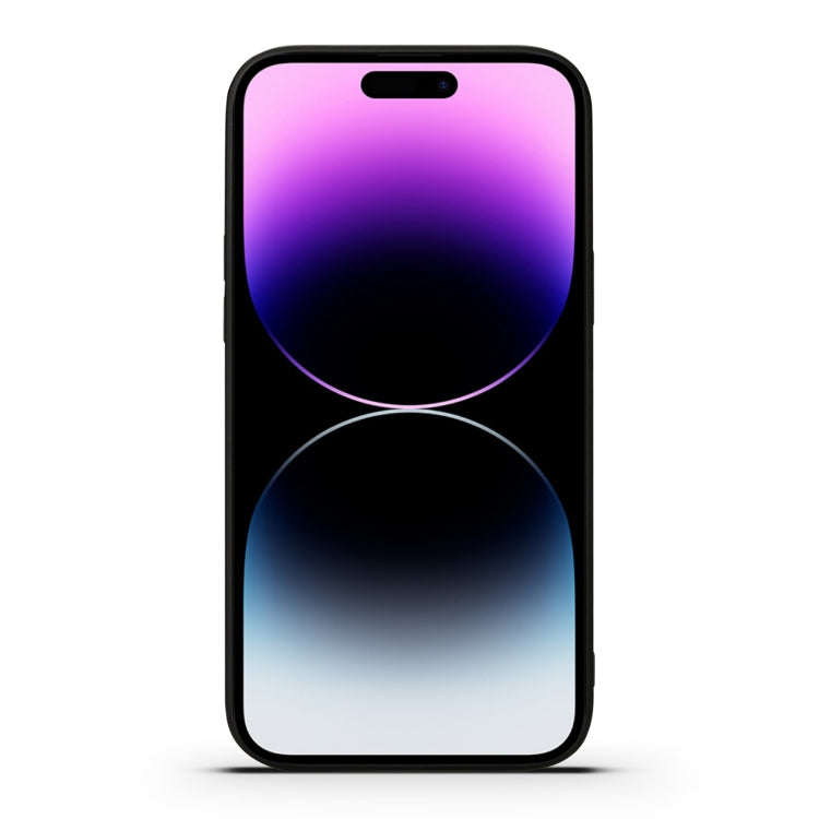 For iPhone 15 Plus Denior PU Dual Card Slot Back Cover Phone Case(Blue) - iPhone 15 Plus Cases by Denior | Online Shopping UK | buy2fix