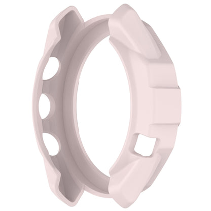 For Garmin Approach S70 42mm Armor Hollow Watch Protective Case(Light Pink) by buy2fix