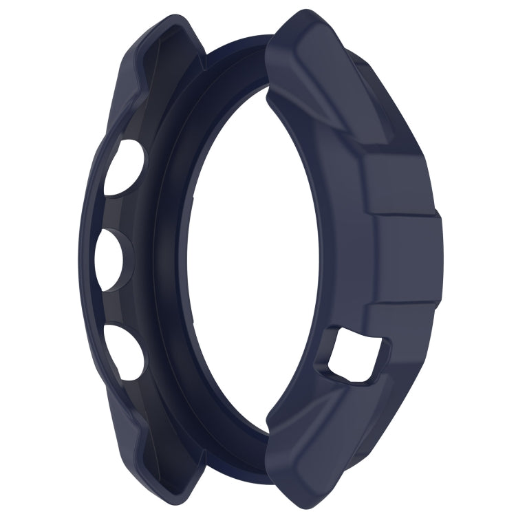 For Garmin Approach S70 42mm Armor Hollow Watch Protective Case(Midnight Blue) by buy2fix