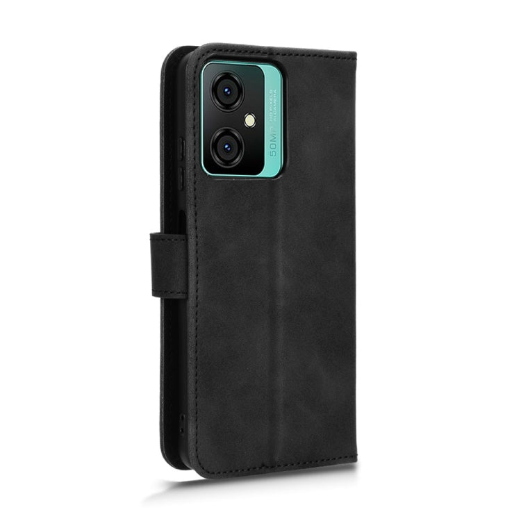 For Blackview OSCAL C70 Skin Feel Magnetic Flip Leather Phone Case(Black) - More Brand by buy2fix | Online Shopping UK | buy2fix