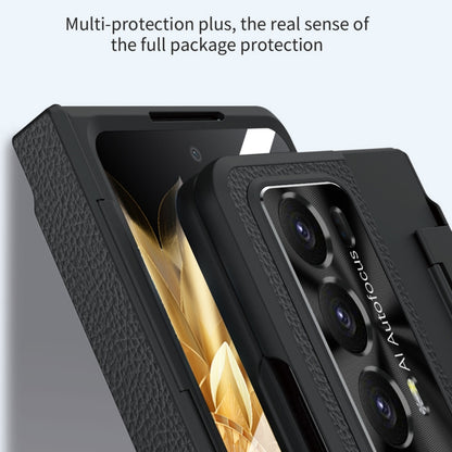 For Honor Magic V2 Shield Series Integrated Folding Phone Case(Rose Gold) - Honor Cases by buy2fix | Online Shopping UK | buy2fix