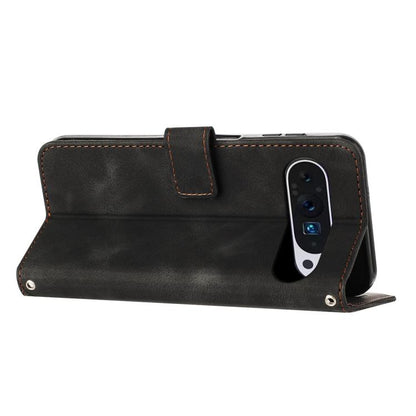 For Google Pixel 10 / 10 Pro Dream Triangle Leather Phone Case with Lanyard(Black) - Google Cases by buy2fix | Online Shopping UK | buy2fix