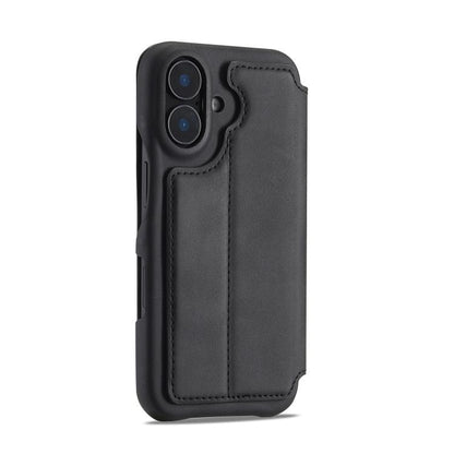 For iPhone 17 LC.IMEEKE Hon Ancient Series Flip Leather Phone Case(Black) - iPhone 17 Cases by LC.IMEEKE | Online Shopping UK | buy2fix
