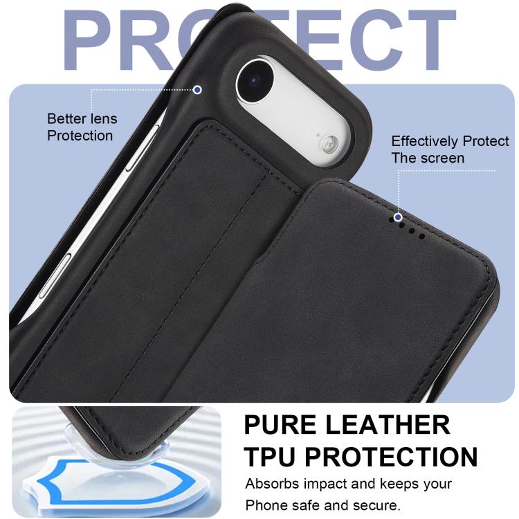 For iPhone Air LC.IMEEKE Hon Ancient Series Flip Leather Phone Case(Black) - iPhone Air Cases by LC.IMEEKE | Online Shopping UK | buy2fix