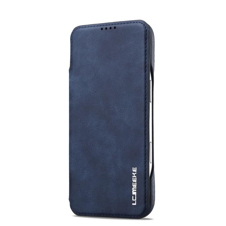 For iPhone Air LC.IMEEKE Hon Ancient Series Flip Leather Phone Case(Blue) - iPhone Air Cases by LC.IMEEKE | Online Shopping UK | buy2fix