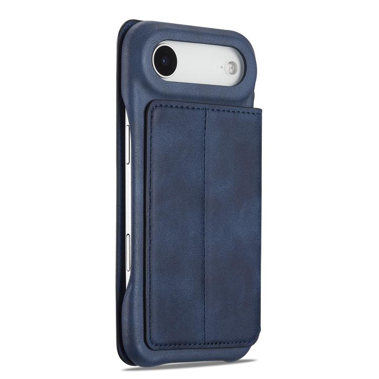 For iPhone Air LC.IMEEKE Hon Ancient Series Flip Leather Phone Case(Blue) - iPhone Air Cases by LC.IMEEKE | Online Shopping UK | buy2fix