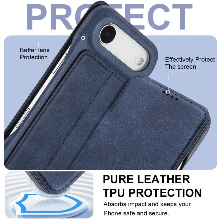 For iPhone Air LC.IMEEKE Hon Ancient Series Flip Leather Phone Case(Blue) - iPhone Air Cases by LC.IMEEKE | Online Shopping UK | buy2fix