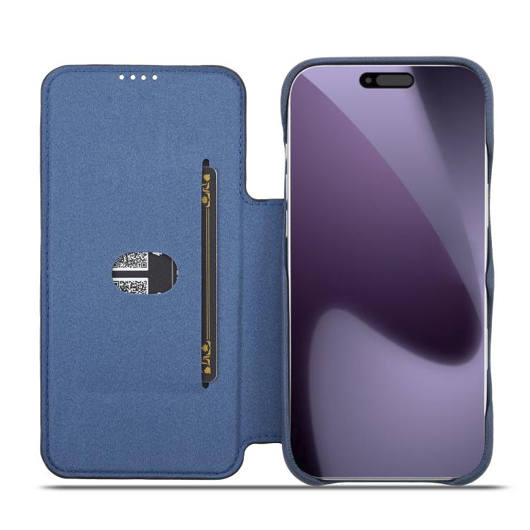 For iPhone 17 Pro LC.IMEEKE Hon Ancient Series Flip Leather Phone Case(Blue) - iPhone 17 Pro Cases by LC.IMEEKE | Online Shopping UK | buy2fix