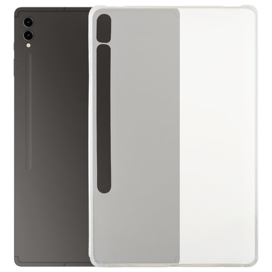 For Samsung Galaxy Tab S9+ TPU Tablet Case(Frosted Clear)