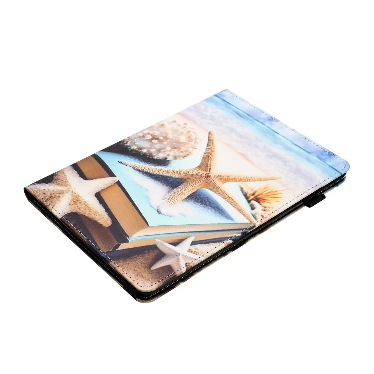 For iPad Pro 11 2024 Sewing Litchi Texture Smart Leather Tablet Case(Starfish) - iPad Pro 11 2024 Cases by buy2fix | Online Shopping UK | buy2fix