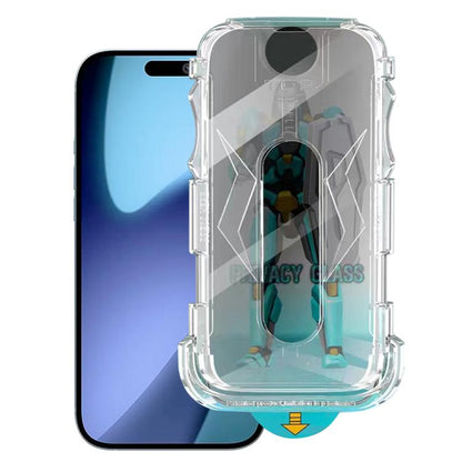 For iPhone 17 Easy Install 28 Degree Privacy Armor Tempered Glass Film - iPhone 17 Tempered Glass by buy2fix | Online Shopping UK | buy2fix