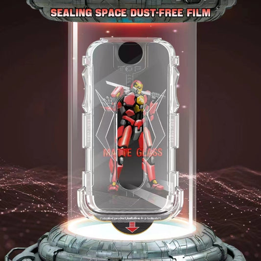 For iPhone 12 / 12 Pro Easy Install Matte Armor Tempered Glass Film by buy2fix