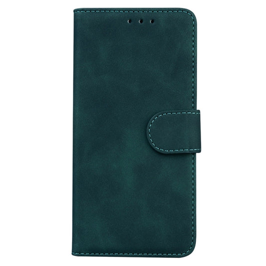 For OnePlus 13 Skin Feel Pure Color Flip Leather Phone Case(Green) by buy2fix
