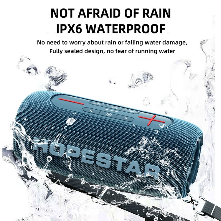 HOPESTAR P32Max 55W IPX6 Waterproof Portable Wireless Bluetooth Speaker(Black) - Desktop Speaker by HOPESTAR | Online Shopping UK | buy2fix