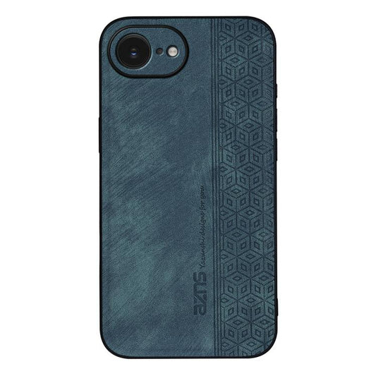 For iPhone 16e AZNS 3D Embossed Skin Feel Phone Case(Dark Green) - iPhone 16e Cases by AZNS | Online Shopping UK | buy2fix