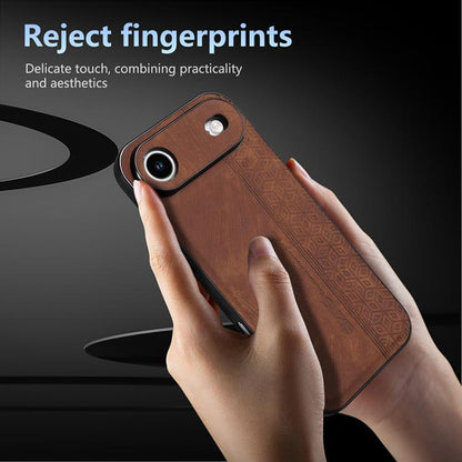 For iPhone Air AZNS 3D Embossed Skin Feel Phone Case(Dark Green) - iPhone Air Cases by AZNS | Online Shopping UK | buy2fix