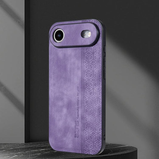 For iPhone Air AZNS 3D Embossed Skin Feel Phone Case(Purple) - iPhone Air Cases by AZNS | Online Shopping UK | buy2fix