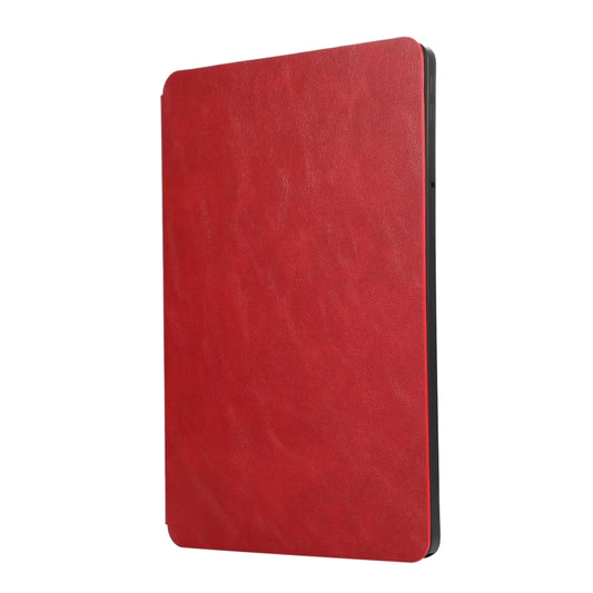 For Lenovo Tab M11 / Xiaoxin Pad 11 2024 Simple Crazy Horse Leather Tablet Case(Red) by buy2fix