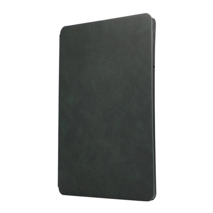 For Lenovo Tab M11 / Xiaoxin Pad 11 2024 PU Flip Tablet Protective Leather Tablet Case(Green) - Lenovo by buy2fix | Online Shopping UK | buy2fix