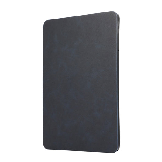 For Lenovo Tab M11 / Xiaoxin Pad 11 2024 Simple Crazy Horse Leather Tablet Case(Dark Blue) by buy2fix