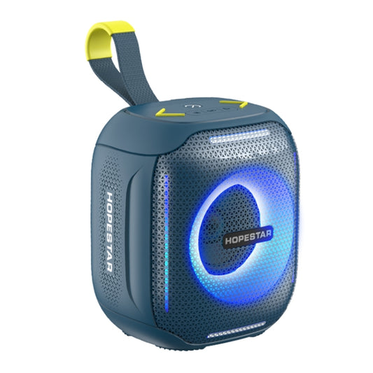 HOPESTAR Party 300mini IPX5 Waterproof Portable Bluetooth Speaker 360 Degree Stereo Outdoor Speaker(Blue) - Waterproof Speaker by HOPESTAR | Online Shopping UK | buy2fix