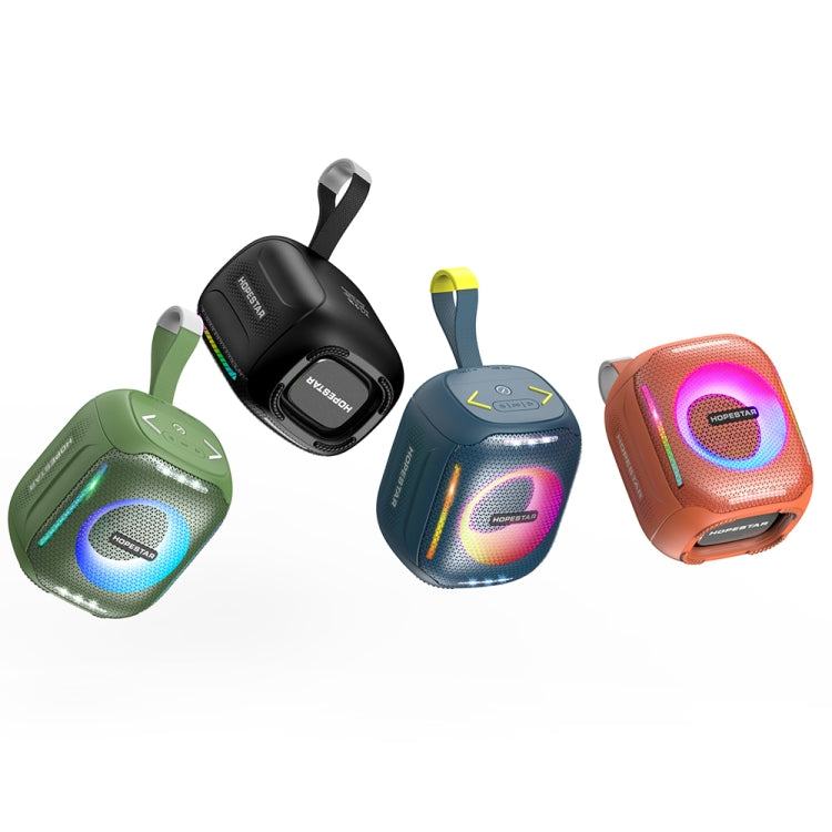 HOPESTAR Party 300mini IPX5 Waterproof Portable Bluetooth Speaker 360 Degree Stereo Outdoor Speaker(Black) - Waterproof Speaker by HOPESTAR | Online Shopping UK | buy2fix