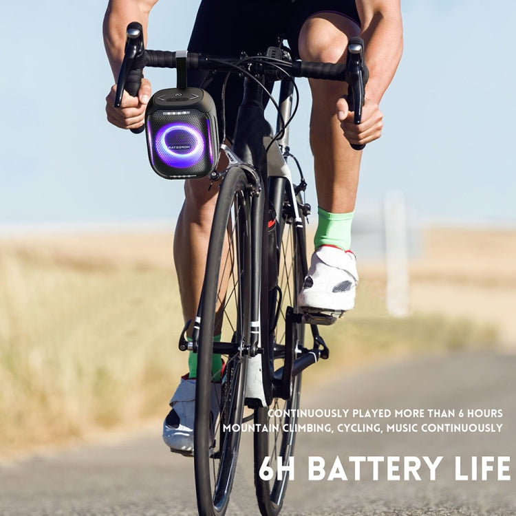 HOPESTAR Party 300mini IPX5 Waterproof Portable Bluetooth Speaker 360 Degree Stereo Outdoor Speaker(Orange) - Waterproof Speaker by HOPESTAR | Online Shopping UK | buy2fix