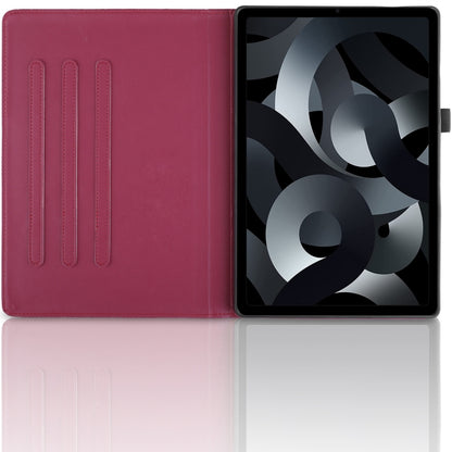 For iPad 2025 / 2022 Tree Life Embossed Rotation Leather Smart Tablet Case(Red) - iPad 2025 / 2022 Cases by buy2fix | Online Shopping UK | buy2fix