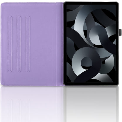 For iPad 2025 / 2022 Tree Life Embossed Rotation Leather Smart Tablet Case(Purple) - iPad 2025 / 2022 Cases by buy2fix | Online Shopping UK | buy2fix