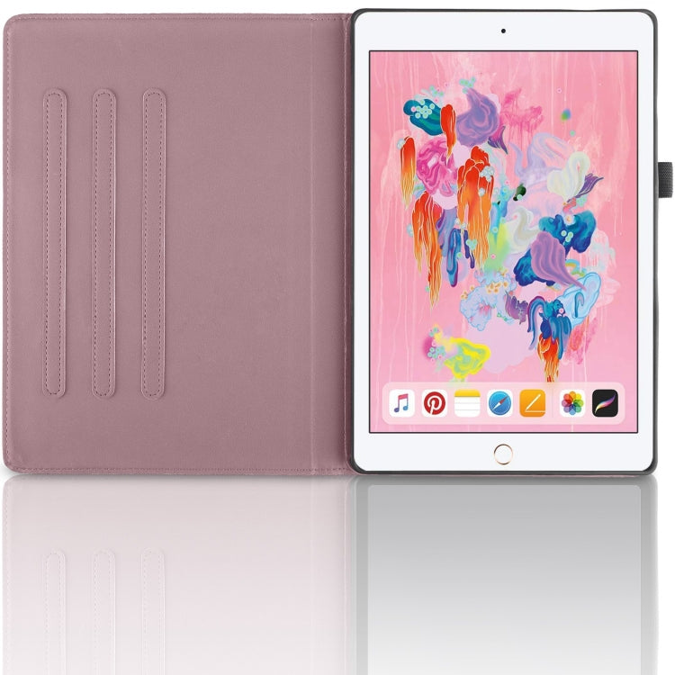 For iPad 10.2 2021 / 2020 / 10.5  Tree Life Embossed Rotation Leather Smart Tablet Case(Rose Gold) - iPad 10.2 Cases by buy2fix | Online Shopping UK | buy2fix
