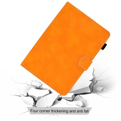 For 7 inch Tablet PC Universal Cowhide Texture Horizontal Flip Leather Case with Holder & Card Slots & Pen Slot(Khaki) - 7 inch by buy2fix | Online Shopping UK | buy2fix