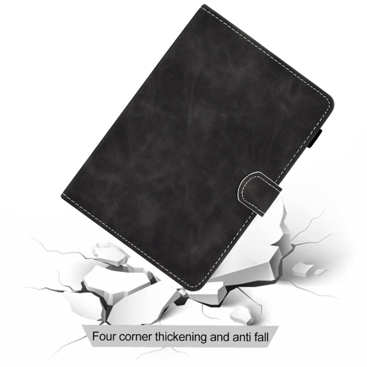 For 7 inch Tablet PC Universal Cowhide Texture Horizontal Flip Leather Case with Holder & Card Slots & Pen Slot(Grey) - 7 inch by buy2fix | Online Shopping UK | buy2fix