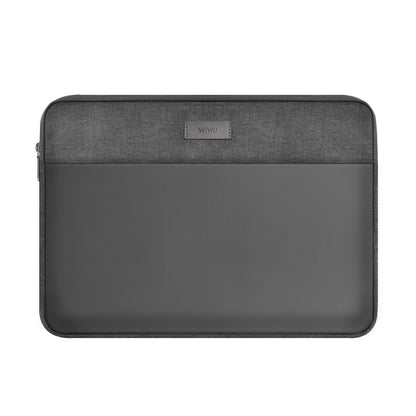 For 16 inch Laptop WIWU Minimalist Ultra-thin Laptop Sleeve(Grey) - 14.1 inch by WIWU | Online Shopping UK | buy2fix