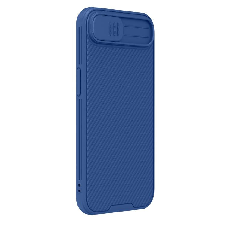 For iPhone 16e NILLKIN CamShield Pro PC Phone Case(Blue) - iPhone 16e Cases by NILLKIN | Online Shopping UK | buy2fix