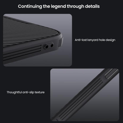 For iPhone 16e NILLKIN CamShield Pro PC Phone Case(Black) - iPhone 16e Cases by NILLKIN | Online Shopping UK | buy2fix