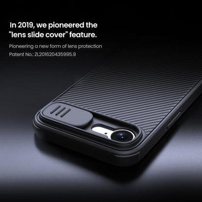 For iPhone 16e NILLKIN CamShield Pro PC Phone Case(Black) - iPhone 16e Cases by NILLKIN | Online Shopping UK | buy2fix