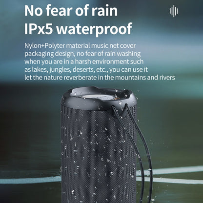 Zealot S46 TWS Portable Wireless Bluetooth Speaker with Colorful Light(Red) - Desktop Speaker by ZEALOT | Online Shopping UK | buy2fix