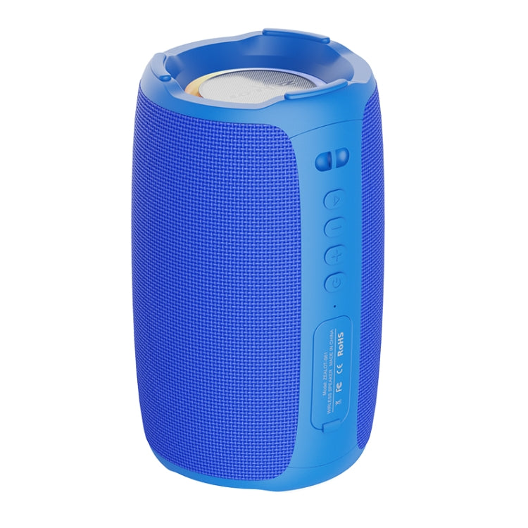 Zealot S61 IPX6 Waterproof Portable Wireless Bluetooth Speaker(Blue) - Desktop Speaker by ZEALOT | Online Shopping UK | buy2fix