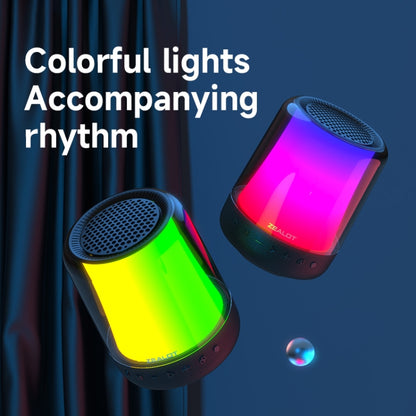 Zealot S66 Portable RGB Light Wireless Bluetooth Speaker Outdoor Subwoofer(Black) - Desktop Speaker by ZEALOT | Online Shopping UK | buy2fix