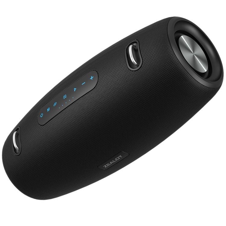 Zealot S67 60W High Power Portable Wireless Bluetooth Speaker(Black) - Desktop Speaker by ZEALOT | Online Shopping UK | buy2fix