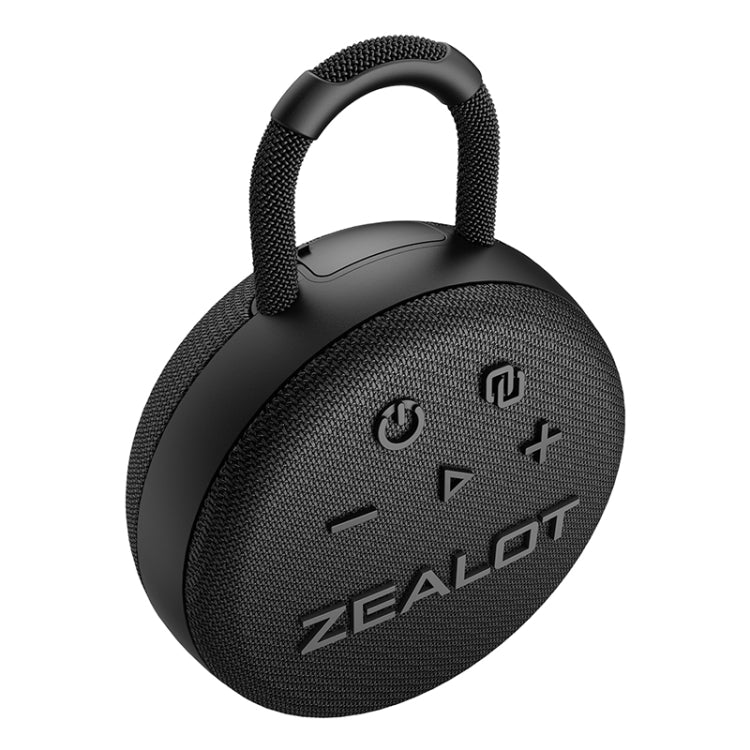 Zealot S77 IPX7 Waterproof Portable Wireless Bluetooth Speaker(Black) - Waterproof Speaker by ZEALOT | Online Shopping UK | buy2fix