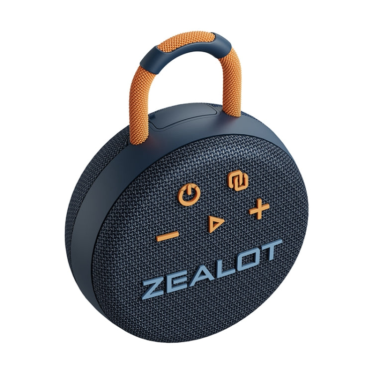 Zealot S77 IPX7 Waterproof Portable Wireless Bluetooth Speaker(Blue Cyan) - Waterproof Speaker by ZEALOT | Online Shopping UK | buy2fix