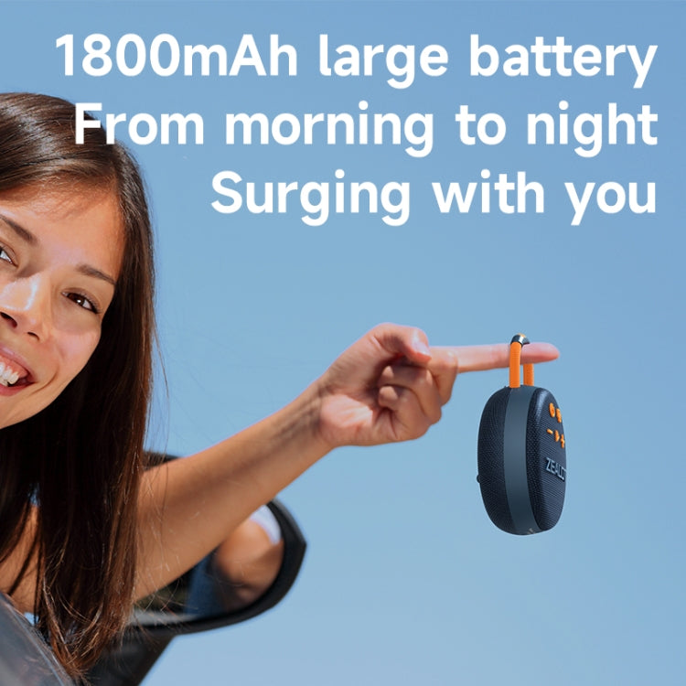 Zealot S77 IPX7 Waterproof Portable Wireless Bluetooth Speaker(Blue Cyan) - Waterproof Speaker by ZEALOT | Online Shopping UK | buy2fix