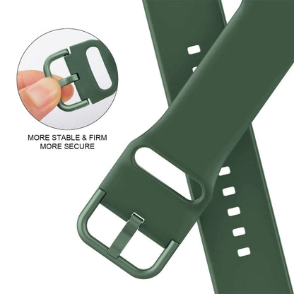 For Apple Watch Series 10 46mm Pin Buckle Silicone Watch Band(Clover) - Watch Bands by buy2fix | Online Shopping UK | buy2fix