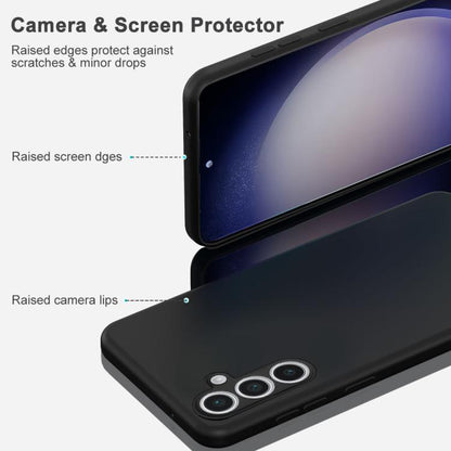 For Samsung Galaxy S23 FE 5G MagSafe Magnetic Liquid Silicone Phone Case(Black) by buy2fix